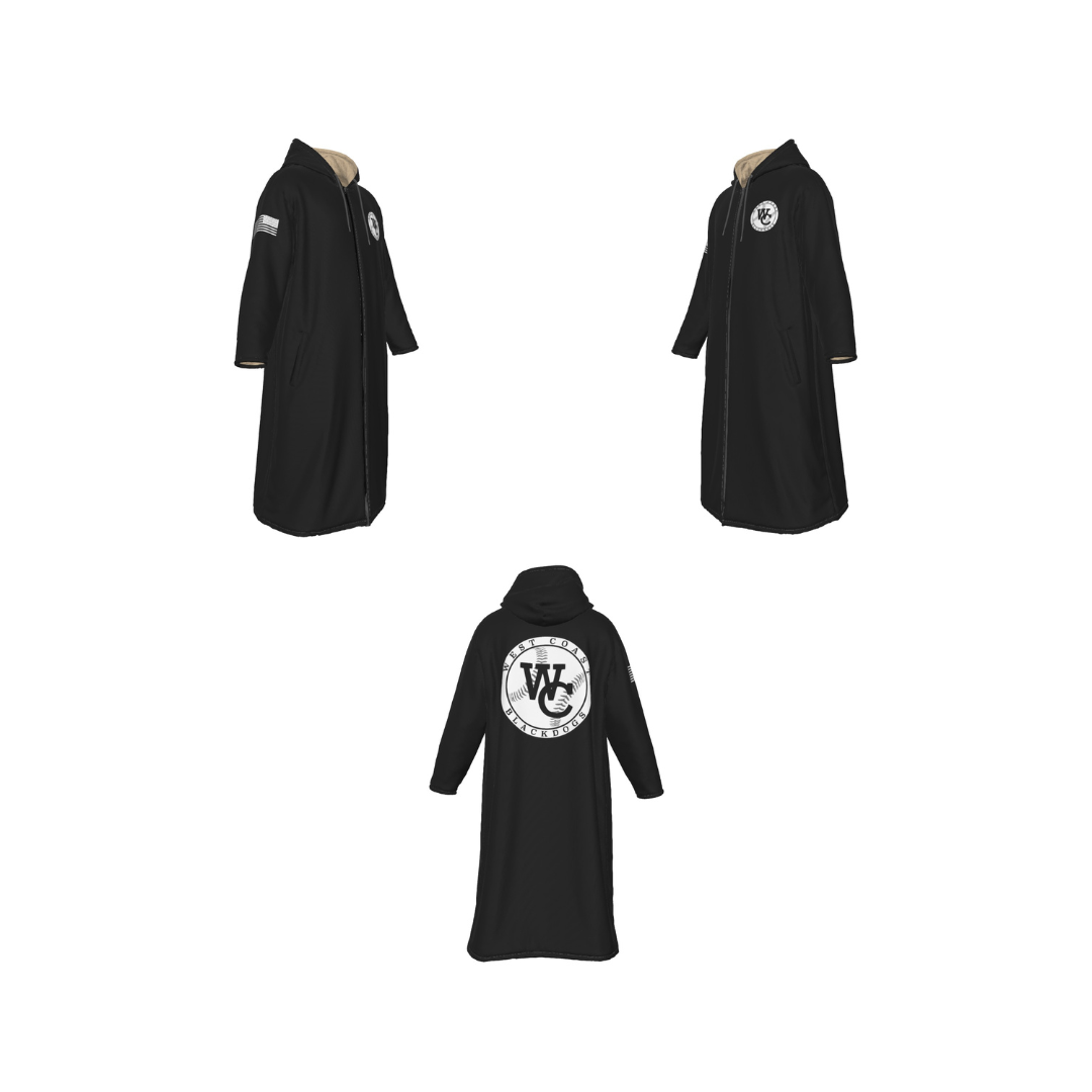 WC Black Dogs Long Fleece Zip Up