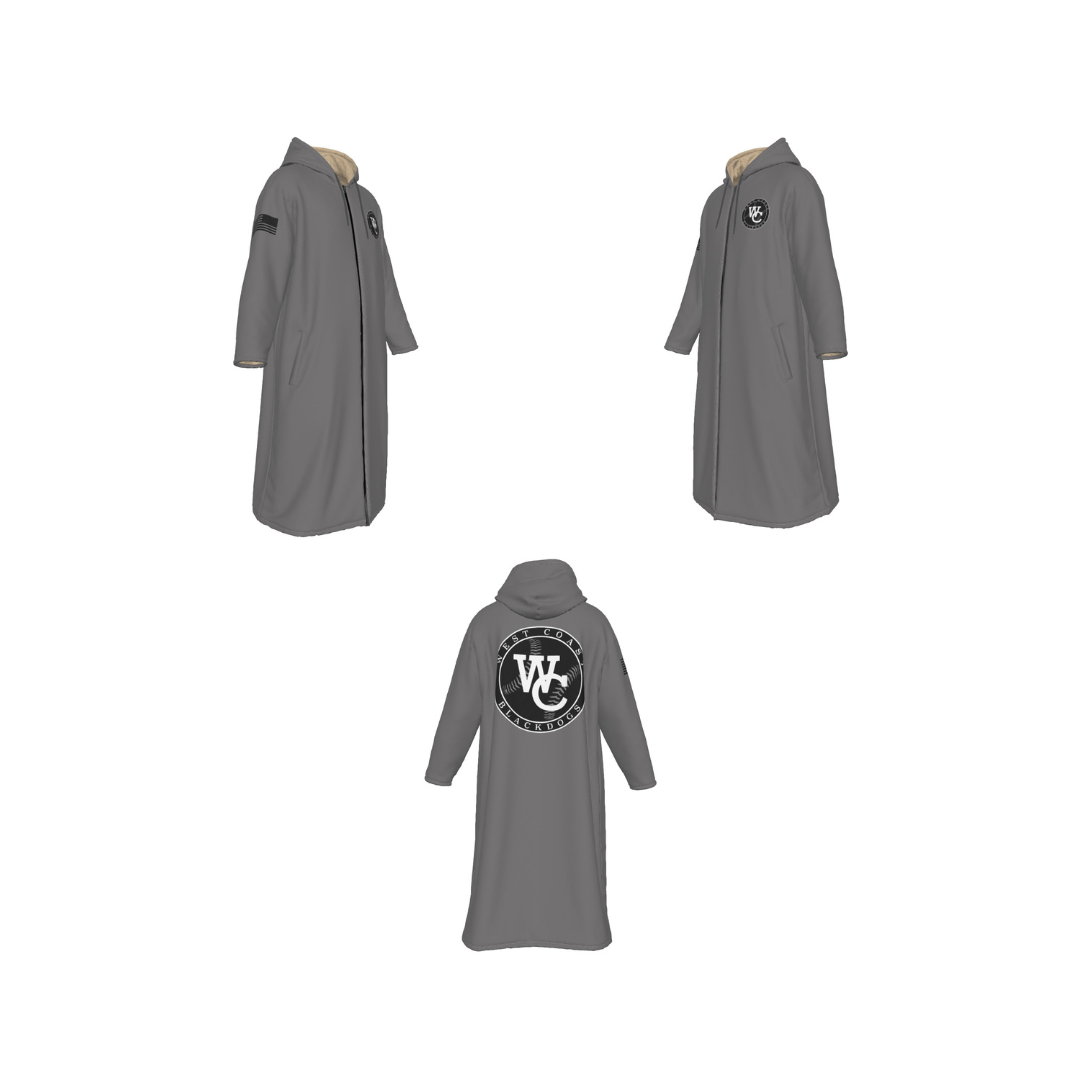 WC Black Dogs Long Fleece Zip Up