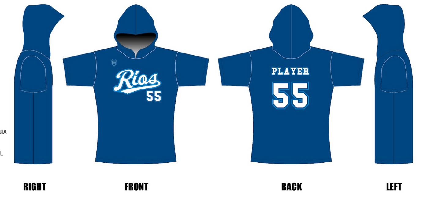 BR- Short Sleeve Hoodie