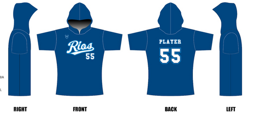 BR- Short Sleeve Hoodie